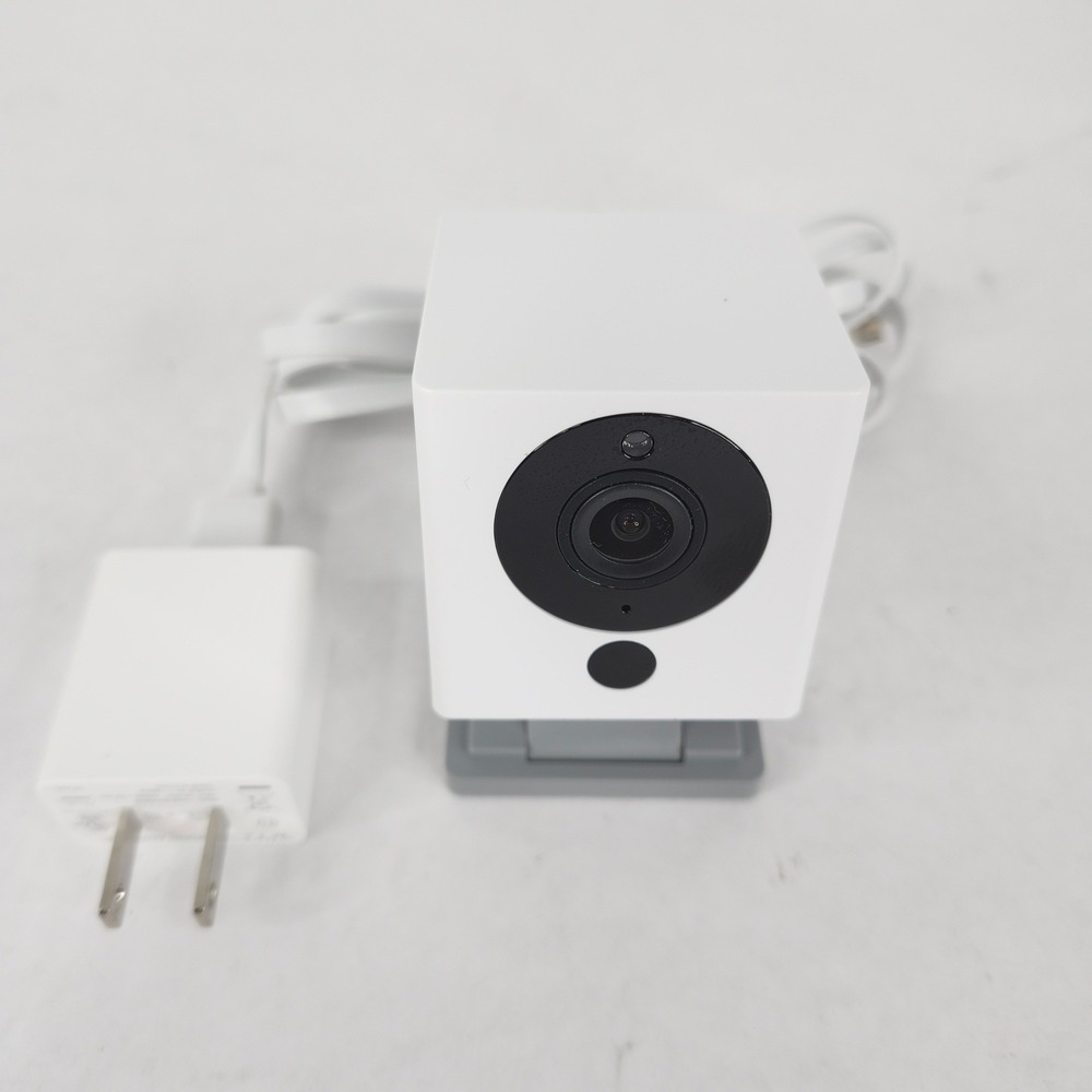 Wyze Cam V2 Smart Home Security Camera White 1080p HD Indoor IP Camera w/ power